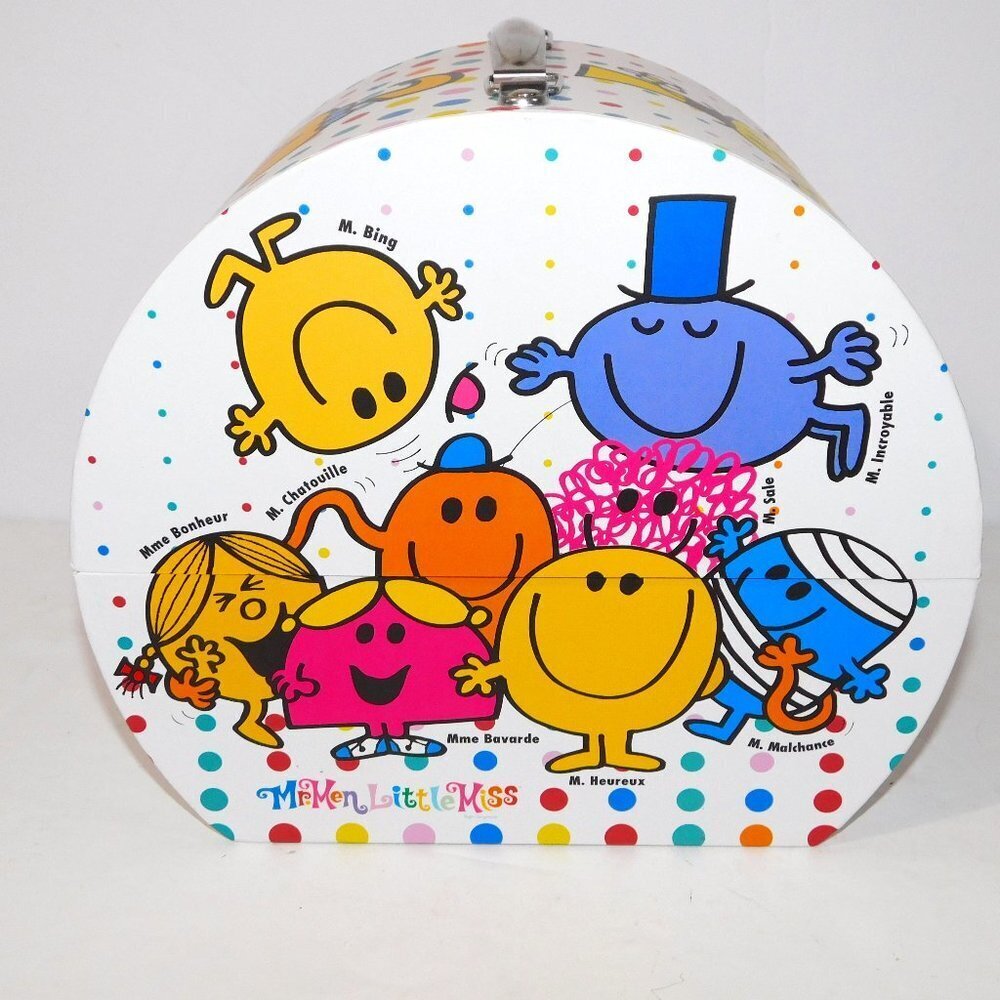 2014 Mr Men Little Miss Books CARRY CASE THOIP FRENCH Francais edition